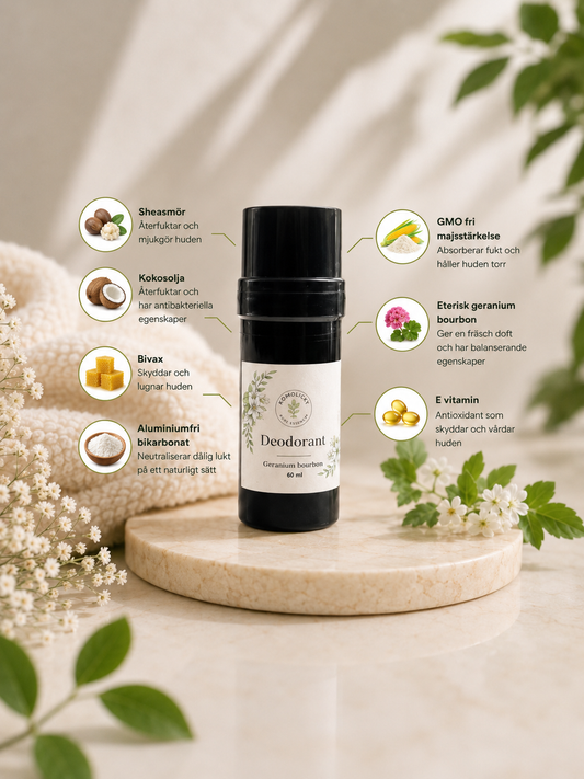 Deodorant stick - Geranium bourbon 60 ml
