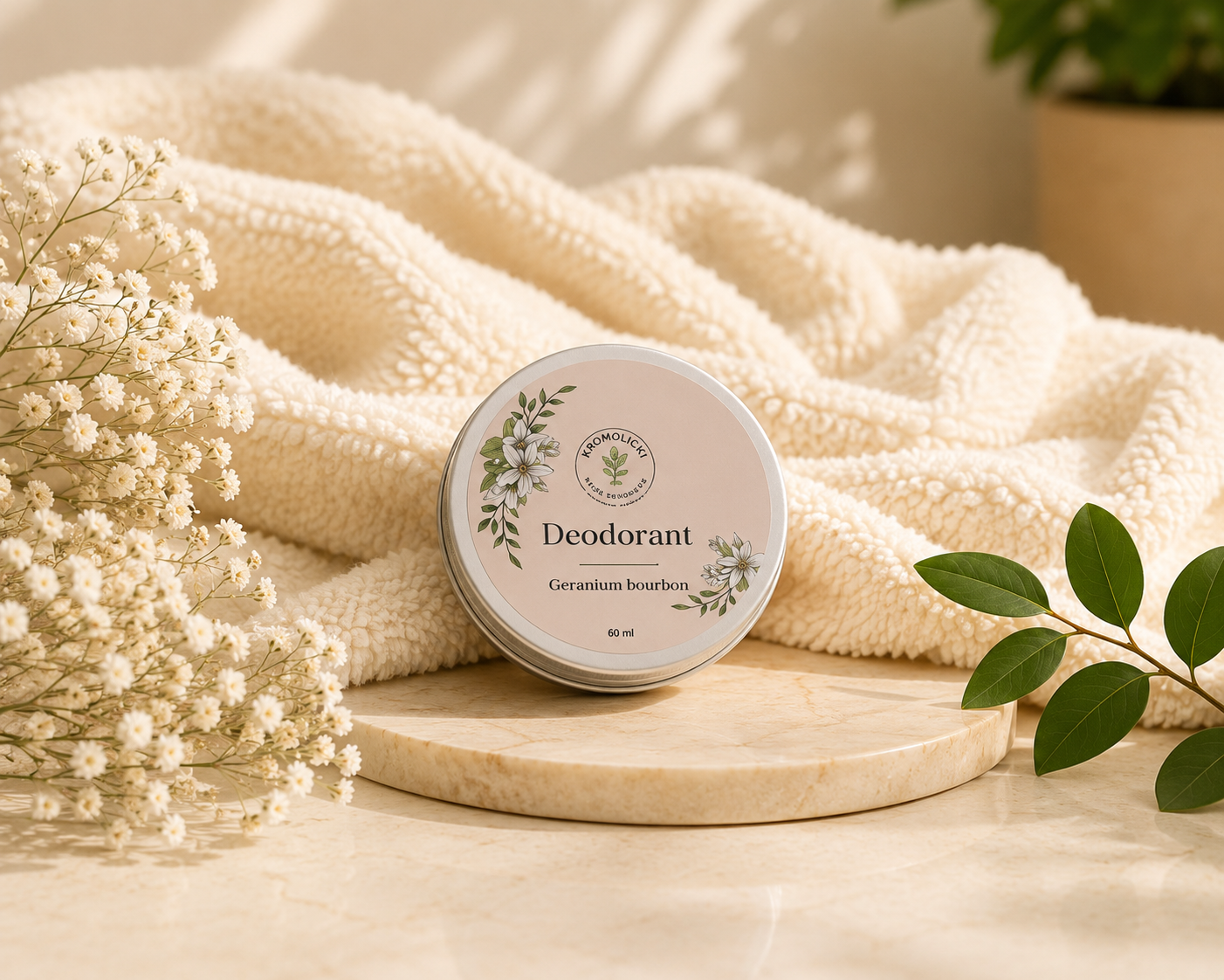 Deodorant – Geranium Bourbon 60 ml