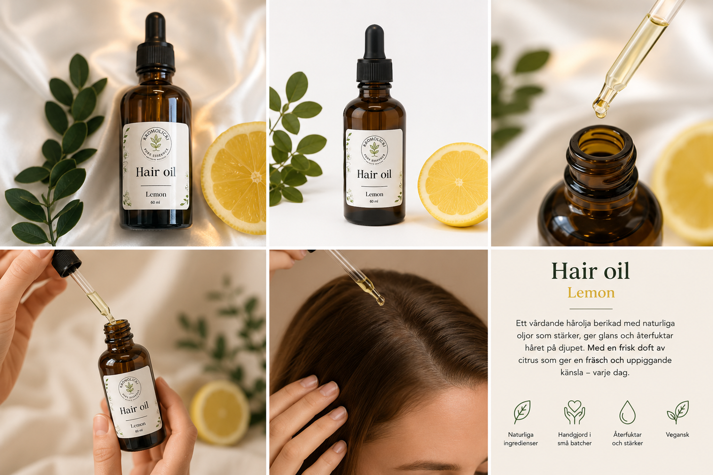 Hårolja – Citron 60 ml